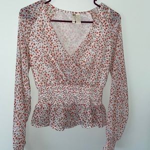 Floral long sleeve